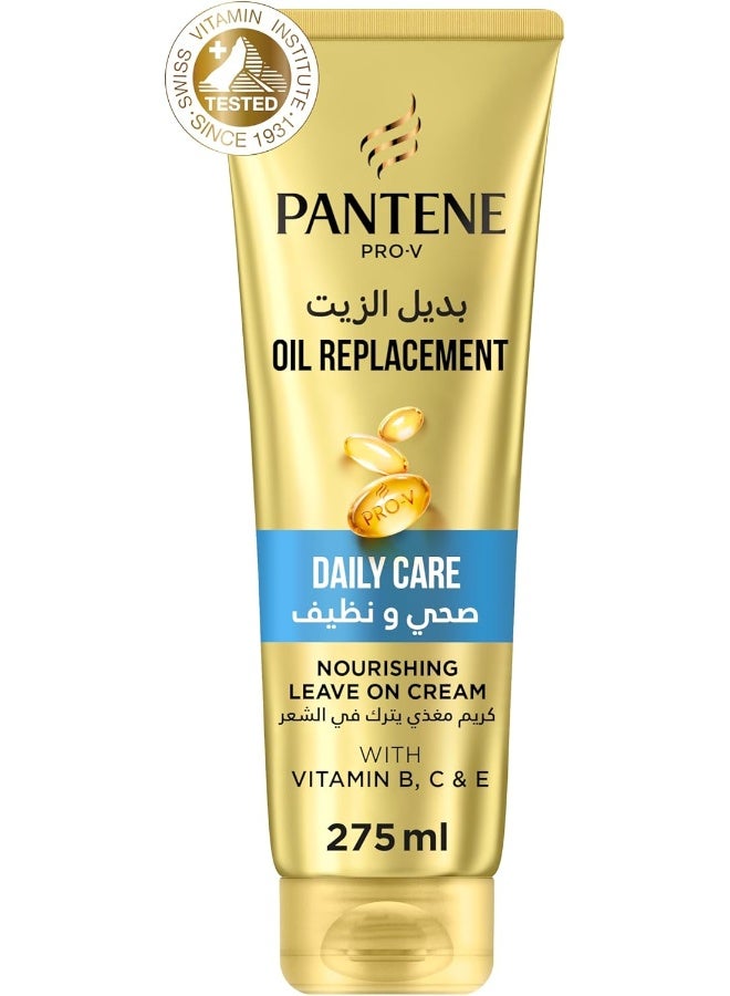 Pantene Pro V Daily Care Oil Replacement For All Hair Types, Leave In Conditioner, 275ml - Image 1